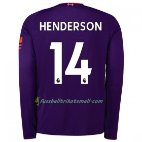 Günstige Fußballtrikots Liverpool Henderson 14 2018-2019 Langarm Auswärts-trikot kaufen